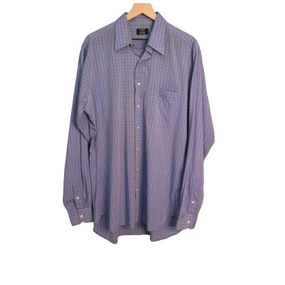 Gitman Bros‎ for Westport Big & Tall Blue Button-Up Shirt - Size 16-38 - Used - Picture 2 of 12